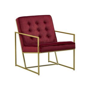 Fotel Concept 55 198 Bordó + Arany