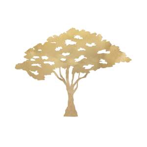 TREE PLAN arany vas fali dekoráció