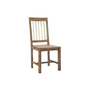 ELEGANT barna és arany rózsafa szék - 2 DB