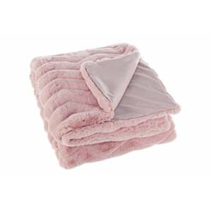 CHANTEL rózsaszín 100% polyester takaró