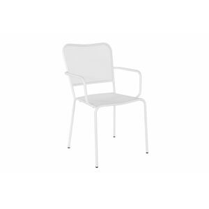 MORGANA fehér karfás kerti szék