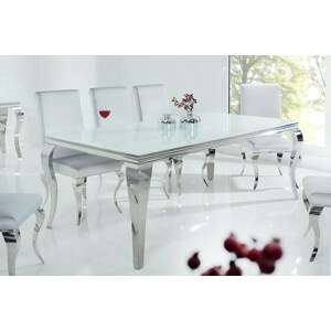 MODERN BAROCK fehér étkezőasztal 200cm