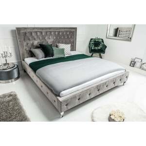 EXTRAVAGANCIA ezüstszürke ágy 160 x 200cm