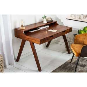 MONSOON barna akácfa íróasztal-SZÉPSÉGHIBÁS