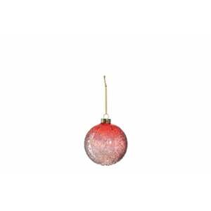 LEONARDO CALDO karácsonyfa gömb 10cm, piros