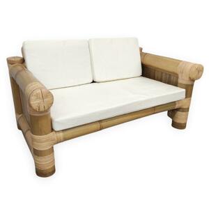 NUSA bambusz két személyes kanapé