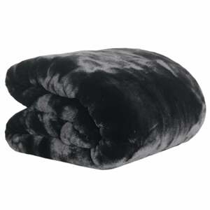 RABITA fekete polyester takaró 170 cm