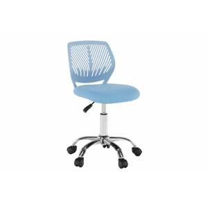 SELVA kék ökobőr irodai szék
