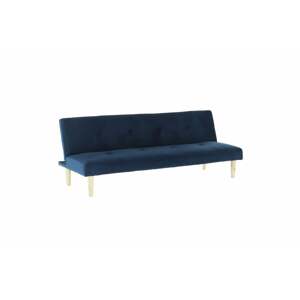 ALIDA kék bársony kanapé