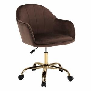 EROL barna szövet irodai szék