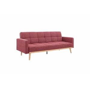 MAVERA rózsaszín szövet kanapé