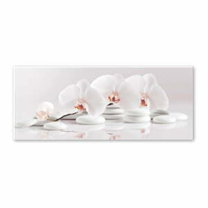 Glasspik Spa & Zen White Stones kép, 50 x 125 cm - Styler