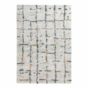 Grid krémszínű szőnyeg, 80 x 150 cm - Mint Rugs