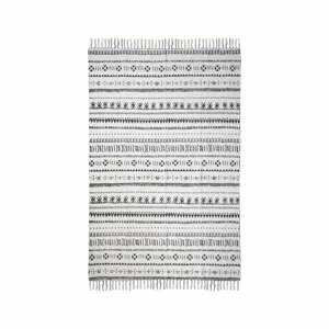 Colorful Living Manio fekete-fehér pamutszőnyeg, 120 x 180 cm - HSM collection