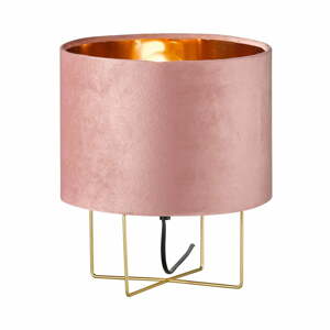 Aura rózsaszín asztali lámpa, magasság 32 cm - Fischer & Honsel