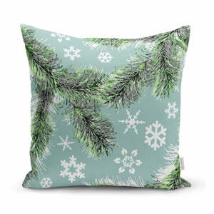 Karácsonyi mintás textil párnahuzat 43x43 cm – Mila Home