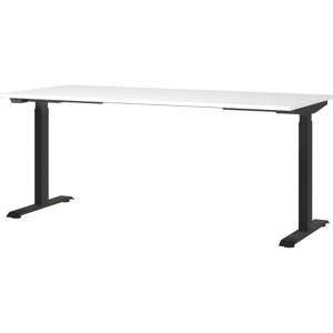 Íróasztal elektromosan állítható magassággal fehér asztallappal 80x180 cm Jet – Germania