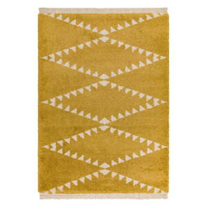 Mustársárga szőnyeg 120x170 cm Rocco – Asiatic Carpets