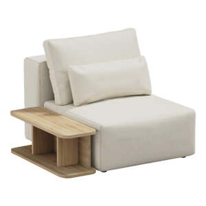 Krémszínű kanapé modul Riposo Ottimo – Sit Sit