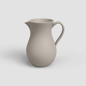 Bézs kerámia kézzel készített váza (magasság 30 cm) Harmonia – Artevasi