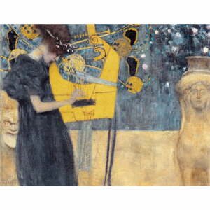 Music másolat, 90 x 70 cm - Gustav Klimt