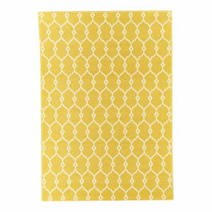 Trellis sárga kültéri szőnyeg, 160 x 230 cm - Floorita